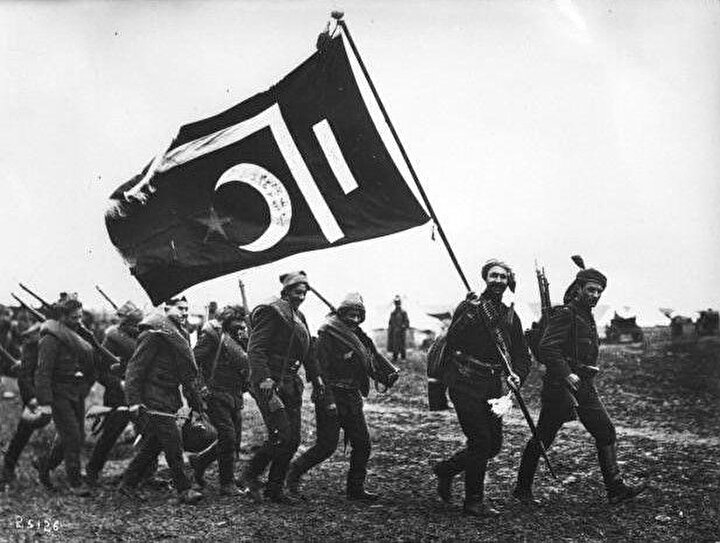 Birinci Balkan Savaşı'nda Osmanlı birlikleri. 30 Mayıs, 1913.