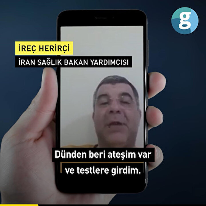 Kameralar karşısında terlemişti: İran Sağlık Bakan Yardımcısı koronavirüse yakalandı