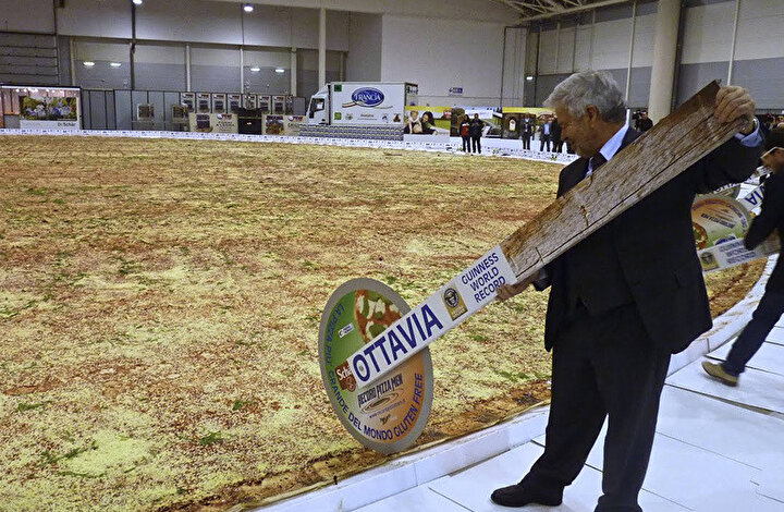 En büyük pizza