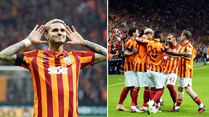 Galatasaray Beşiktaş'ı Icardi ile geçti