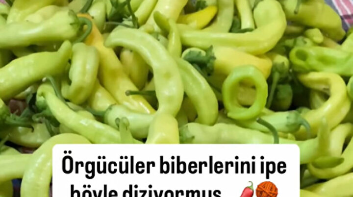 Biber kurutacaklara fikir olsun😅