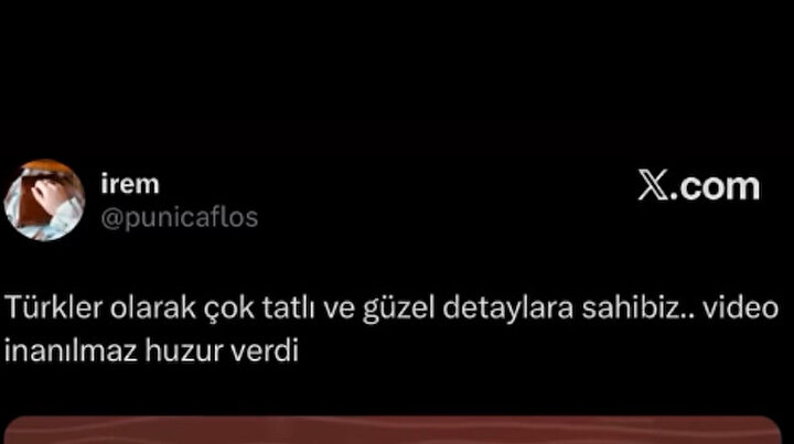 Video huzur veriyor 😍