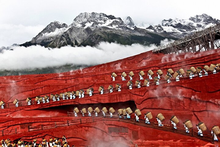 Yunnan/Çin'den bir görüntü