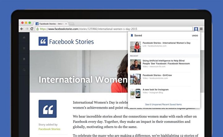 Save to Facebook