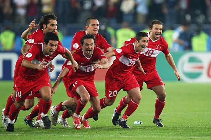 Türkiye milli takımının Euro 2008'de ilk dörde kalması