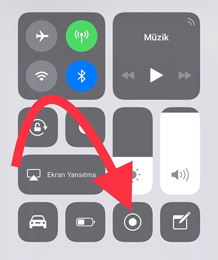 iPhone'larda ekrandan video kaydı nasıl yapılır?
