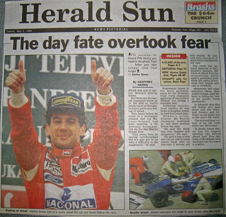 Ölümü, Formula 1’in ve pilotların kaderini değiştirdi.