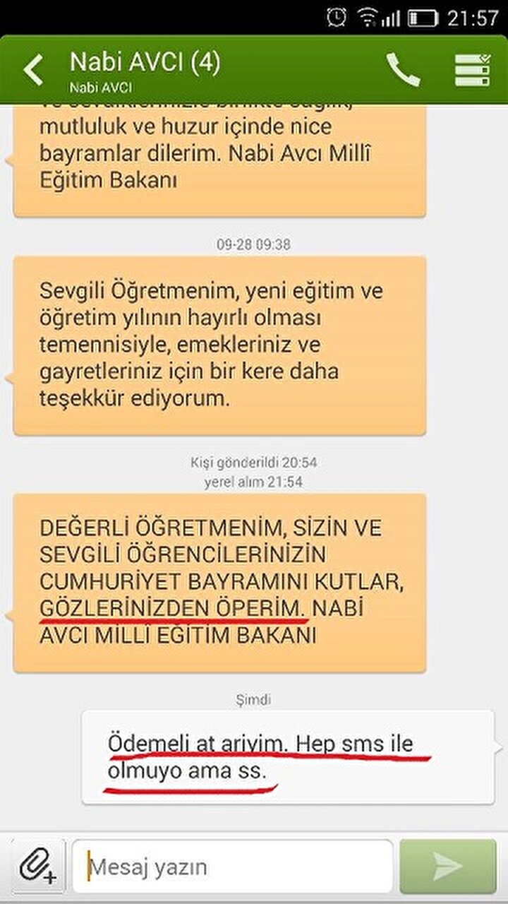Ogretmenlere Atilan En Komik Mesajlar