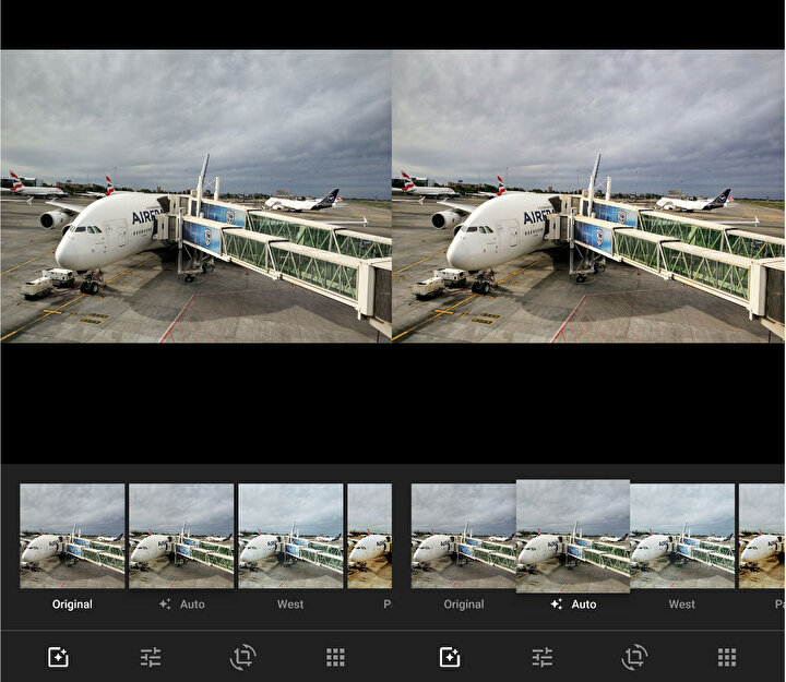 Google Fotoğraflar'daki otomatik düzeltme seçeneğini kullanın