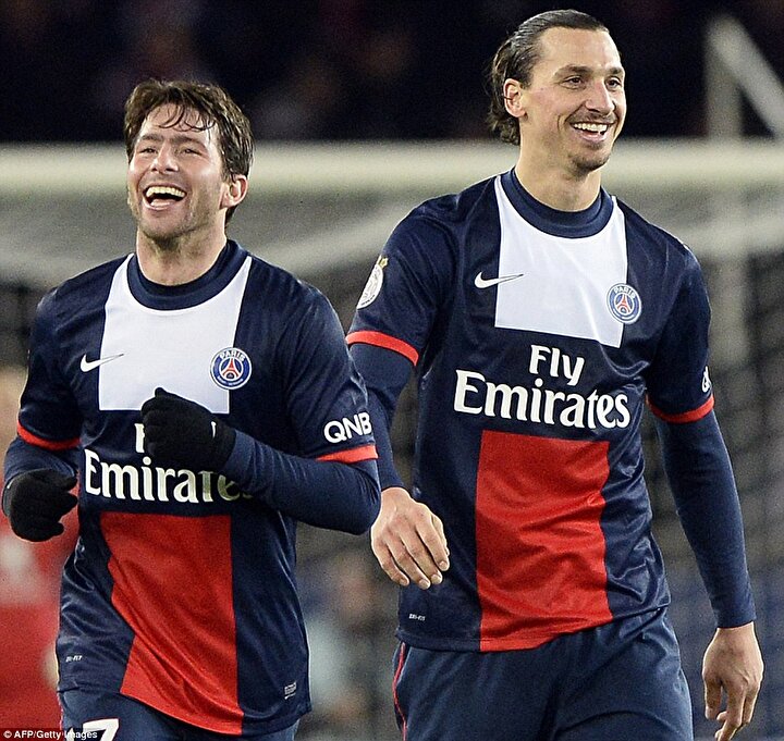 Maxwell'le Inter'den sonra PSG forması altında da buluştu.