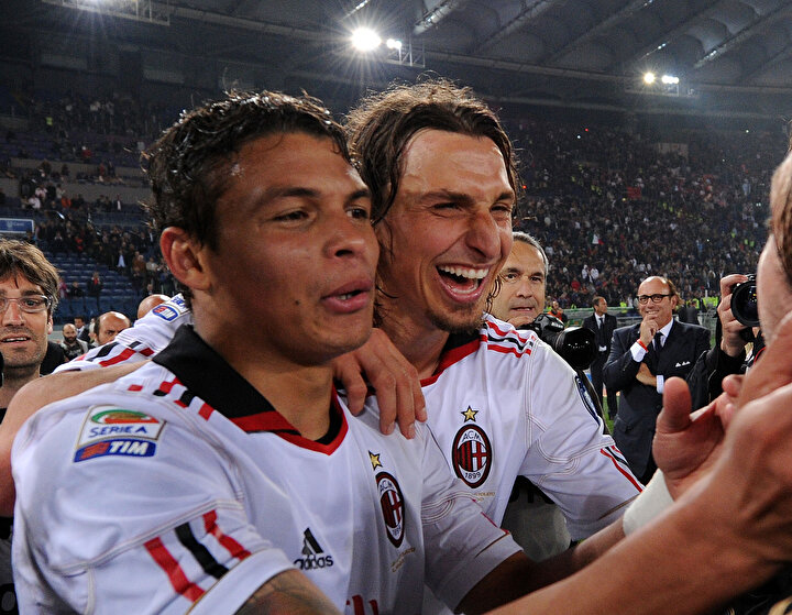 Thiago Silva'yla hem Milan'da hem de PSG'de birlikte oynadı.
