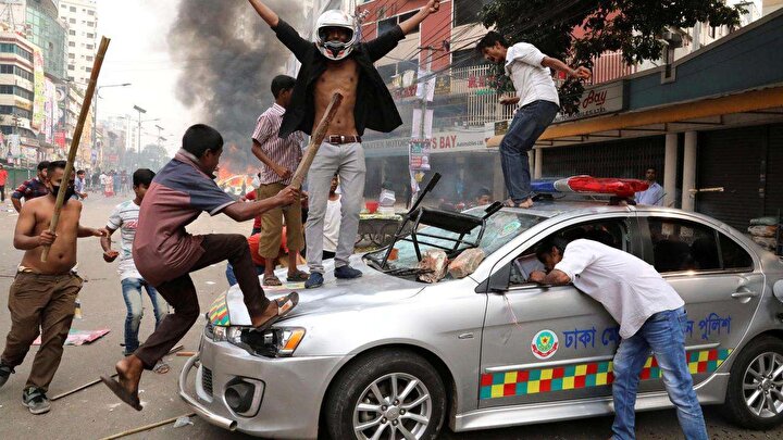 Bangladeş seçim öncesi diken üstünde
