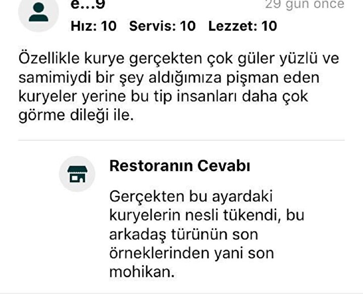 Guldurme Garantili 20 Efsane Yemeksepeti Com Yorumu