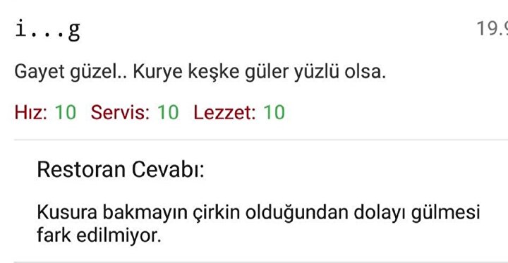 Guldurme Garantili 20 Efsane Yemeksepeti Com Yorumu