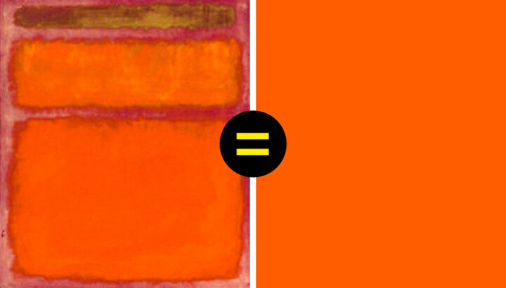Orange, Red, Yellow – Mark Rothko / 1961