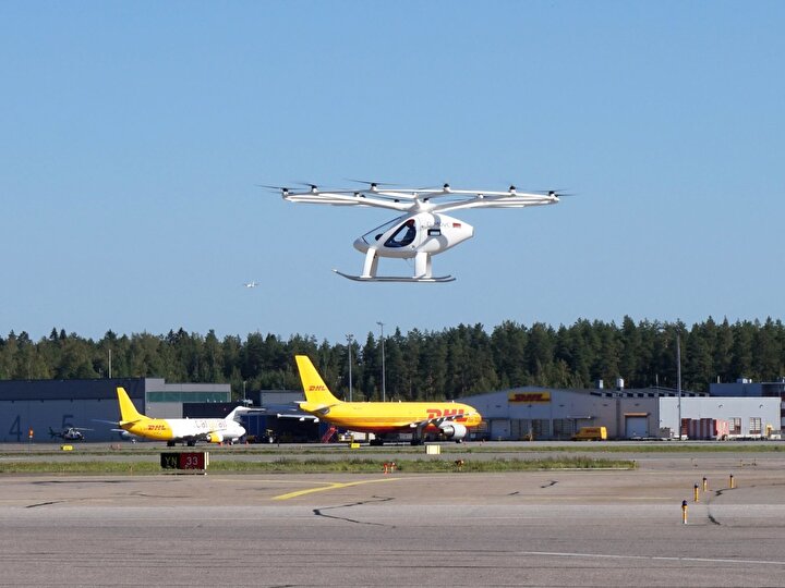 Volocopter, elektrikle çalışan ve dikey iniş-kalkış yapabilen uçuşlarla aslında 2011 yılında önemli bir başarı elde etti.