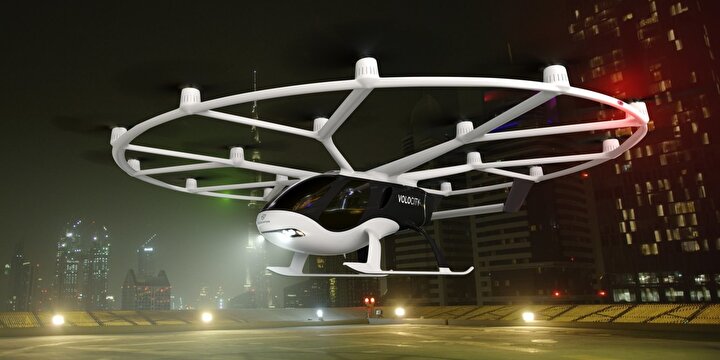 VoloCity, Volocopter'in ticari olarak lisanslı ilk aracı olarak tasarlandı.