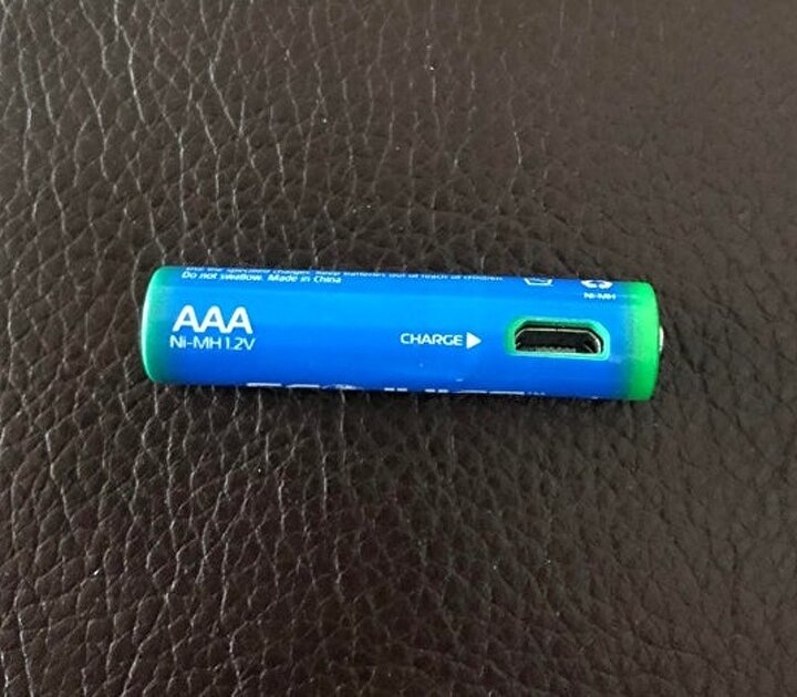 Bu pili sadece bir Micro-USB ile şarj edebilirsiniz!