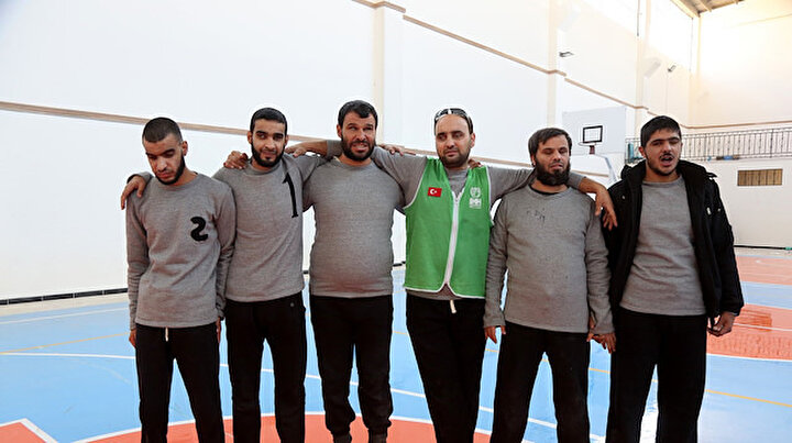 Suriye’de ilk defa görme engelliler için Goalball turnuvası düzenlendi
