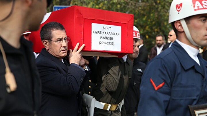 Şemdinli şehidimiz son yolculuğuna uğurlandı