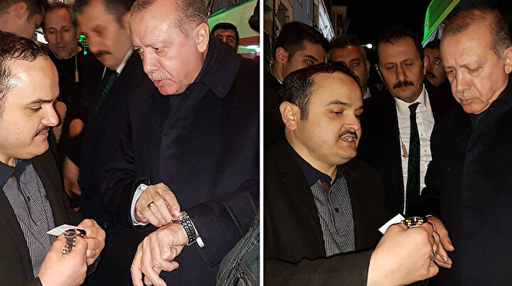 Cumhurbaşkanı Erdoğan saat tamircisinin isteğini unutmadı 2 yıl sonra hediye olarak gönderdi