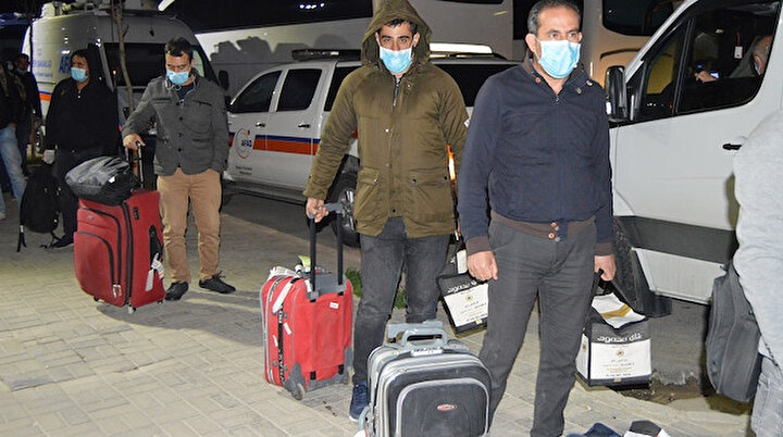 Irak Tan Getirilen Turk Isciler Afyon Da Karantinaya Alinarak Kyk Yurduna Yerlestirildi