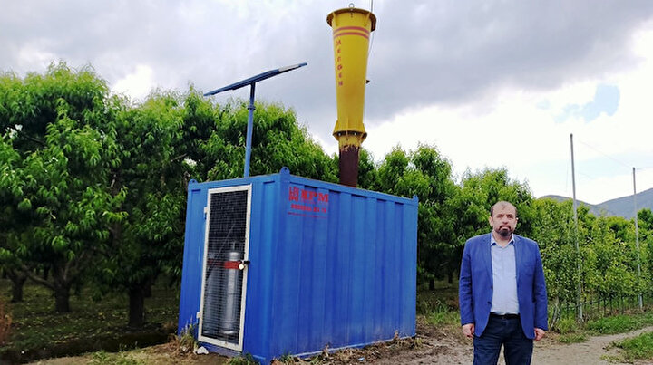Dolu topu çiftçilerin kurtarıcısı oldu: Binlerce liralık zarardan kurtarıyor