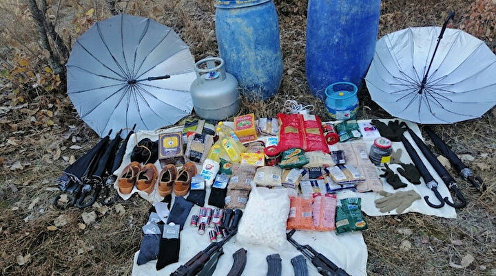 Diyarbakır’da ele geçirildi: Isı yalıtımlı şemsiyelerle saklamışlar