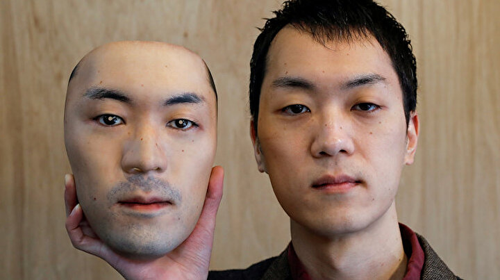 Gerçeğinden farksız: Japon gencin 3D teknolojisi ile ürettiği yüz maskeleri ilgi görüyor