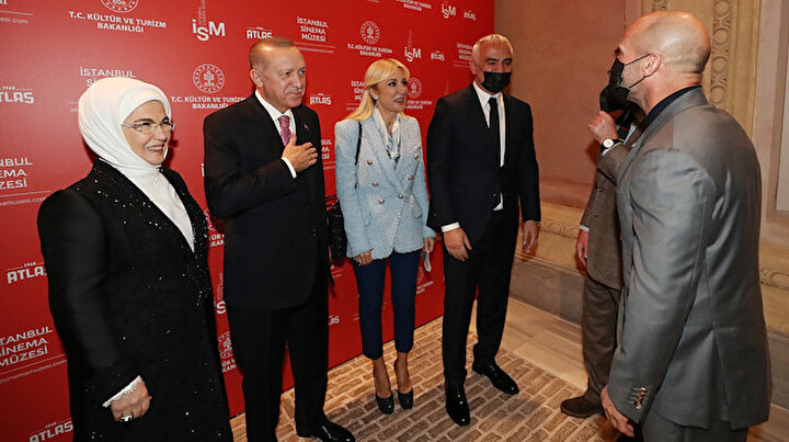 Cumhurbaşkanı Erdoğan açılışını yaptı, ünlüler akın etti: Jason Statham sürprizi