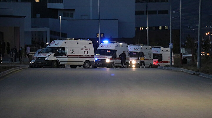 Helikopter kazasında şehit düşen 11 askerin naaşı Elazığ’a getirildi