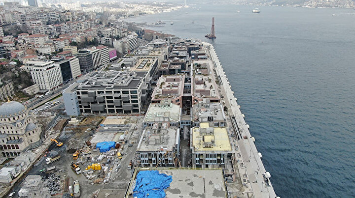 Galataportta sona yaklaşılıyor: Terminal binası su seviyesinin altına inşaa edildi