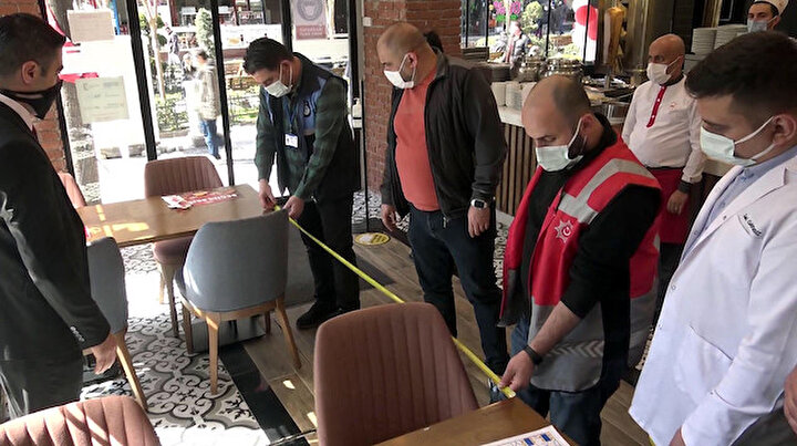 Avcılarda metreli denetim: Kafe, lokanta ve restoranlarda tek tek ölçtüler