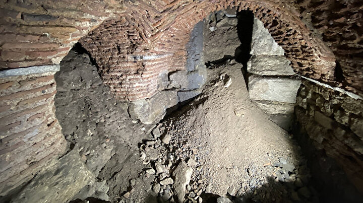 Topkapı Sarayı’nda Roma dönemine ait üç bölümden oluşan galeri bulundu
