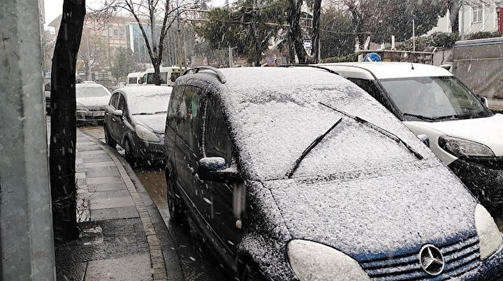 İstanbul’un kapısına dayandı: Tekirdağda kar yağışı etkili oldu