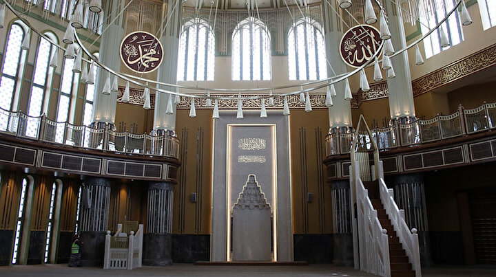 Taksim Camii için geri sayım: Açılış için son rötuşlar yapılıyor