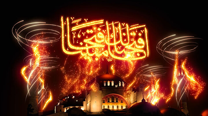 Sky mapping İstanbula çok yakıştı