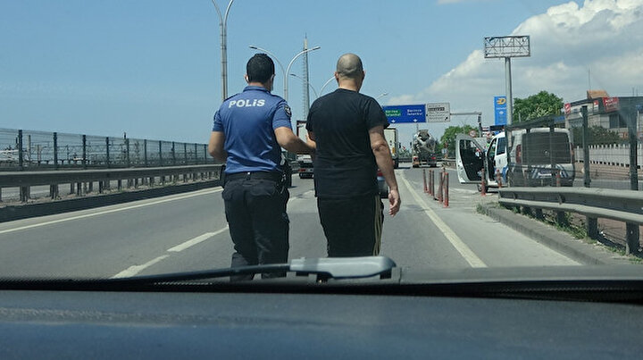Dur ihtarına uymayan sürücü yakalanınca Gözlerim iyi görmüyor diyerek kendini savundu