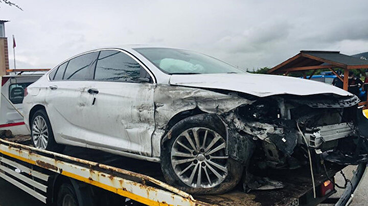 MHP milletvekilleri Hasan Kalyoncu ile Yaşar Karadağ trafik kazasında yaralandı