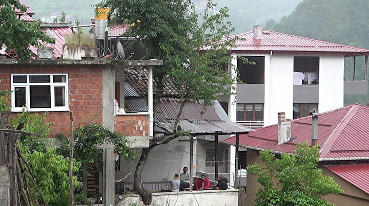 Bu evin içinden ağaç geçiyor: Babası dikti kesmeye kıyamadı