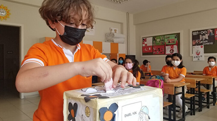 Helal size çocuklar: Biz çikolata yemesek de olur diyerek 16 engelliye umut oldular