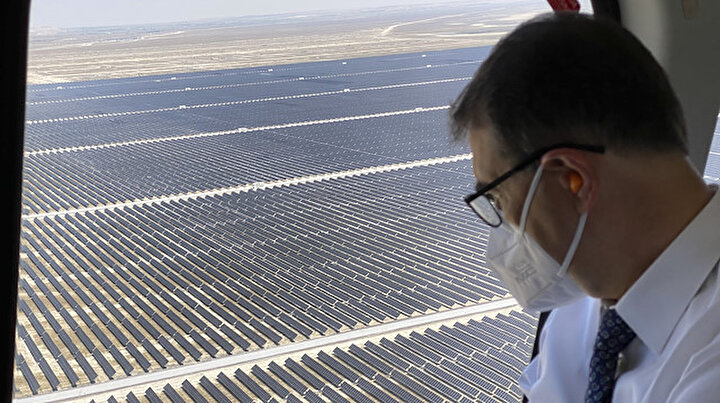 Türkiyenin en büyüğü olacak: Karapınar Güneş Enerjisi Santrali uzaydan görülebilecek