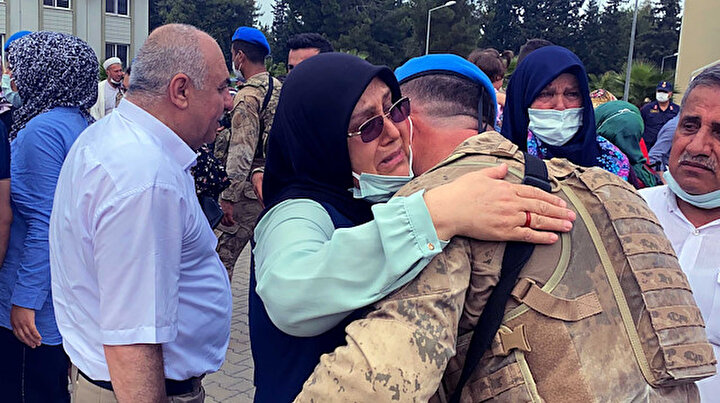 Korkutlar dualarla El-Baba uğurlandı: Gözyaşları sel oldu