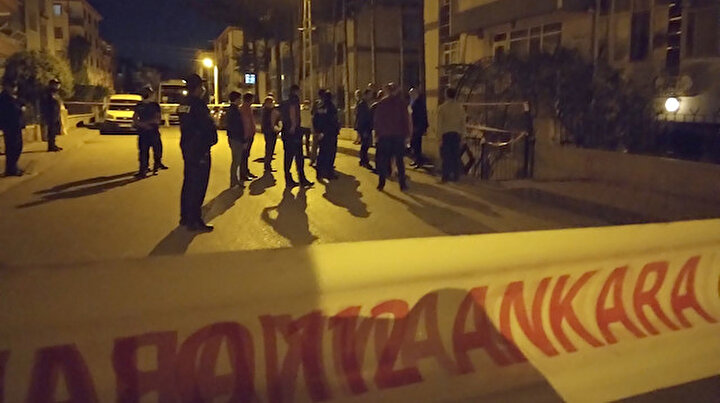 Ankarada korku dolu gece: 24 daireli binanın kolonları patladı
