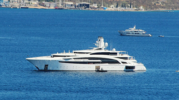 Kazak milyarder 200 milyon dolarlık yatıyla Bodrum’a demir attı