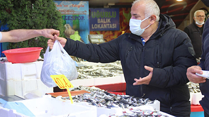 Karadenizde istavrit bereketi: Kilosu 5 liraya düştü vatandaş kasa kasa alıyor