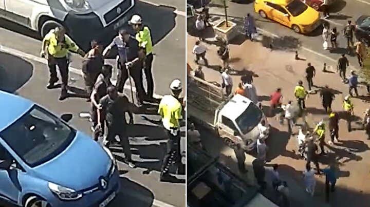 İstanbulun göbeğinde cam silici terörü: Bıçak ve sopayla mekan bastılar