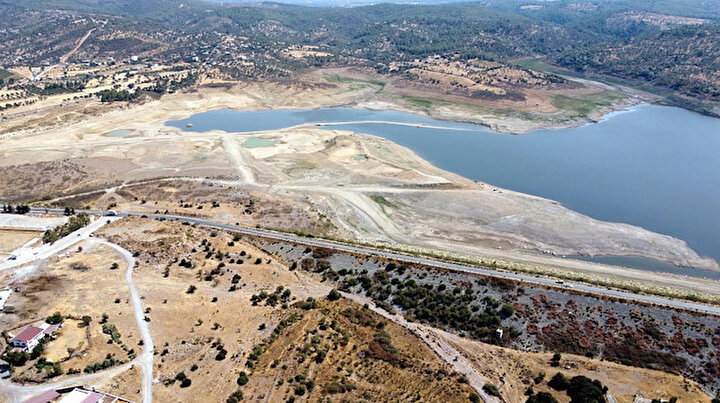 Bodrumda tehlike çanları: Mumcular Barajının doluluk oranı yüzde 10un altında