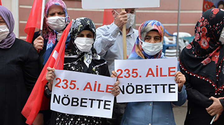 Evlat nöbetinde 753üncü gün: Aile sayısı 234e yükseldi