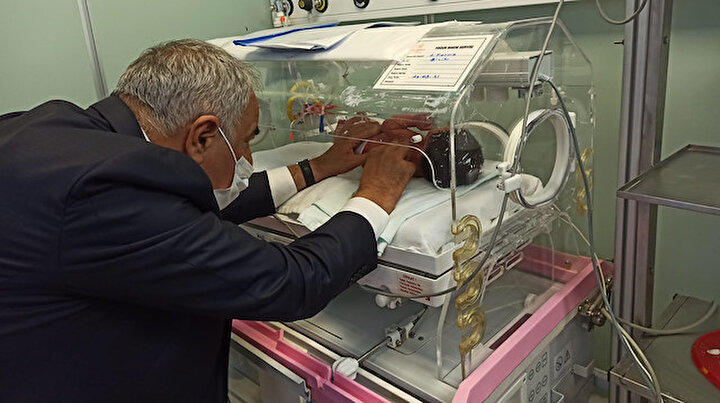 Adıyamanda vücudu toprağa gömülü bulunan bebek tedavi sonrası korumaya alınacak